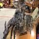 Антикварная скульптура «Мудрец на муле»