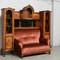 Антикварный шкаф-диван в стиле Чиппендейл