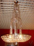 old rare art-deco chandelier