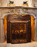 fireplace insert antique
