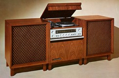 Vintage stereo cabinet "Sansui"