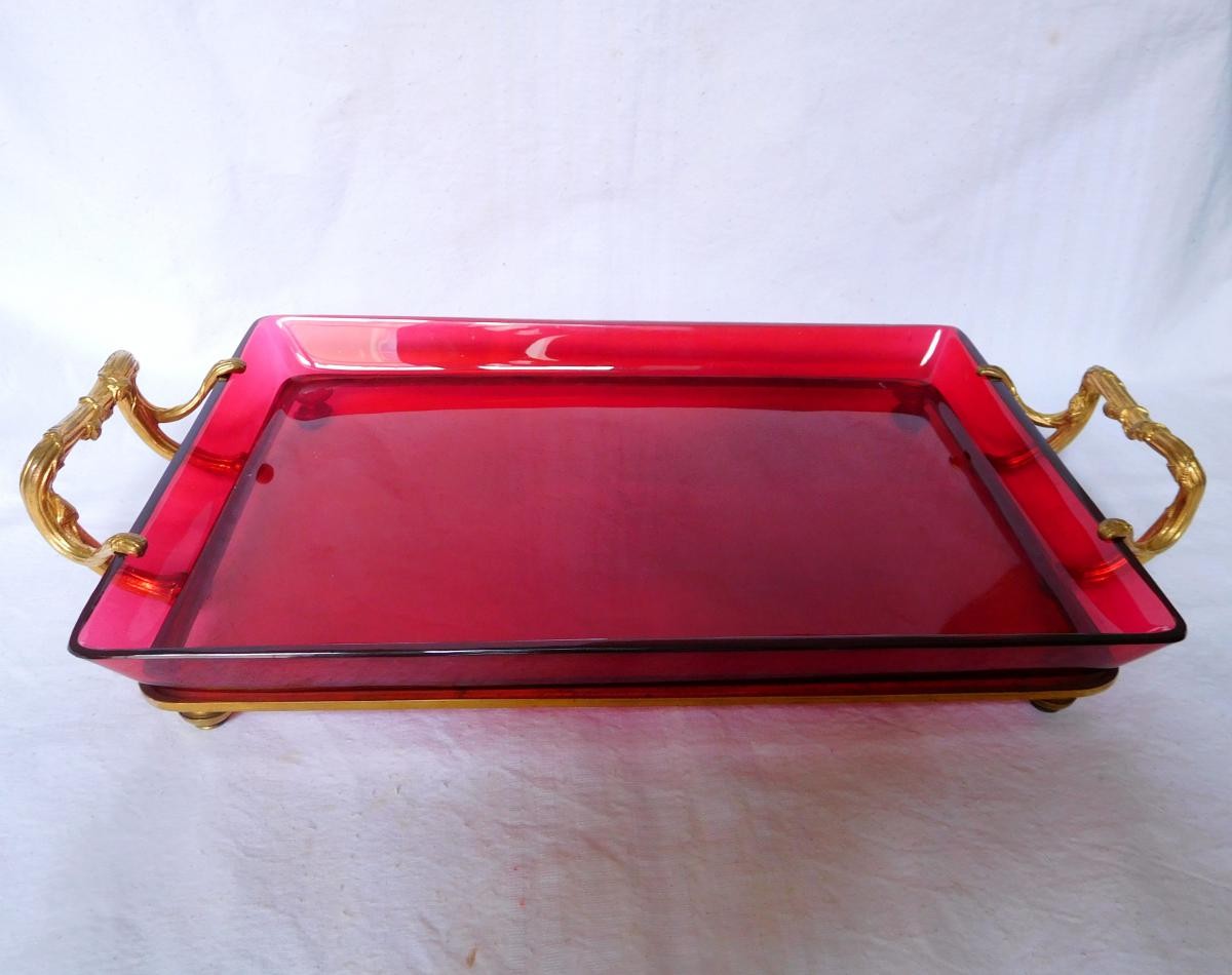 bronze serving tray