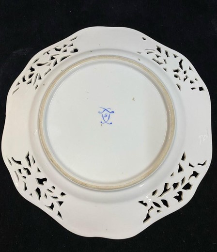 Антикварные парные тарелки «Севр»