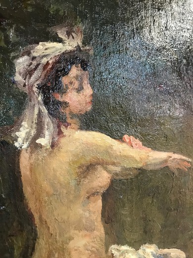 Painting "Bather"
