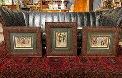 Set of antique paintings