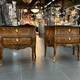 Antique pair of marquetry chests of drawers