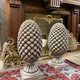 Paired decorative elements "Pine Cones"