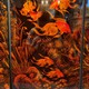 Винтажное настенное панно
"Золотые рыбки"