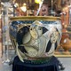 Большая Винтажная ваза в абстрактном стиле