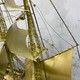 Большая винтажная скульптура «Корабль»