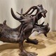 Винтажная скульптура «Дракон»