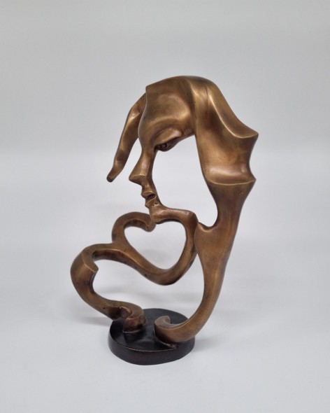 Винтажная скульптура «Нежность»