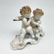 Antique sculptural composition “Playing putti”