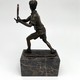 Vintage sculpture "Tennis player"
