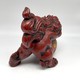 antique pho dog sculpture
