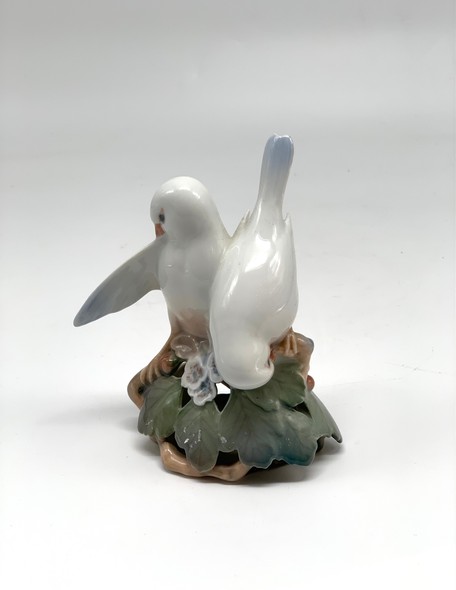 Антикварная статуэтка «Пара голубей» Royal Copenhagen