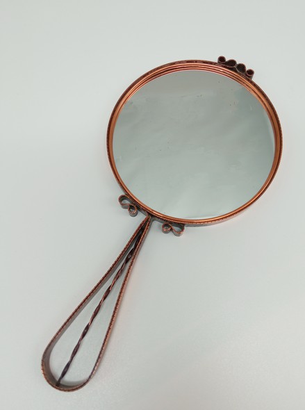 Vintage hand mirror