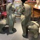 Антикварные парные скульптуры «Львы Фо»