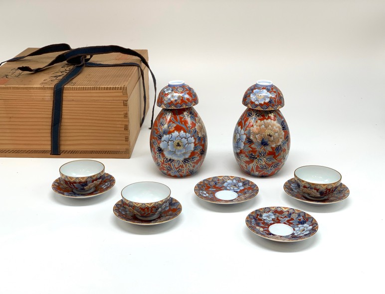 Антикварный набор для саке, Фукугава