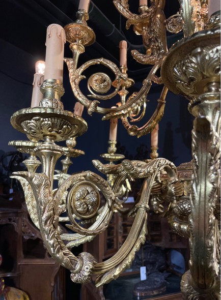 Antique chandelier Louis XIV