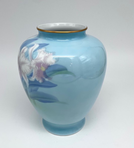 Винтажная ваза с нарциссами, Фукагава