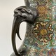 Antique cloisonne vase,
China