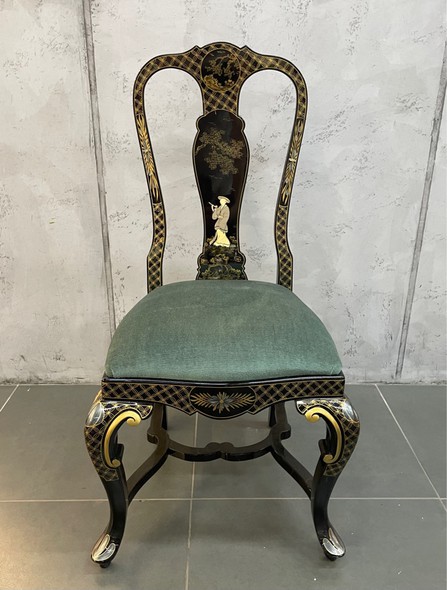 Antique paired chairs,
Chinoiserie