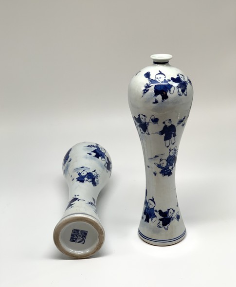 Винтажные парные вазы, Китай