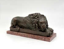Vintage sculpture "Lion"