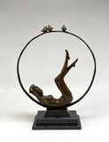 Винтажная скульптура «Нега»