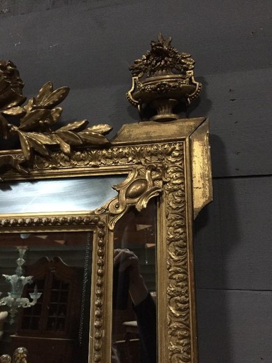 винтажное зеркало в стиле людовик 16, 19 век