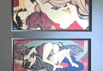 Японская гравюра сюнга в галерее Bersoantik