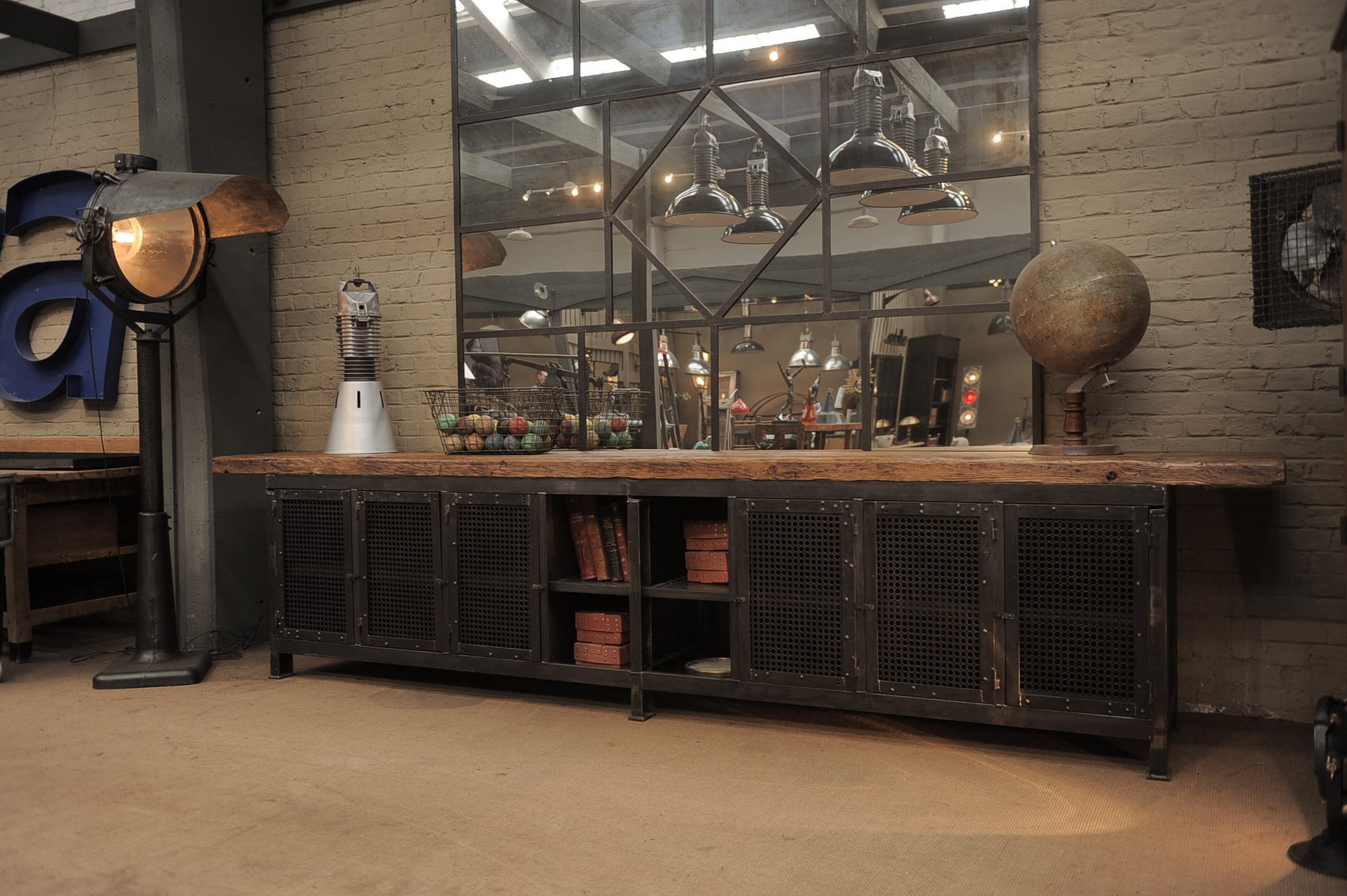 Meuble salle de bain industriel: art meuble salle de bain en metal ...