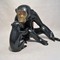 Скульптурная композиция "Шимпанзе с детёнышем"