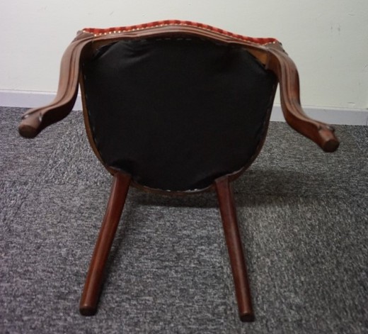 Комплект антикварных стульев в стиле Чиппендейл (6 шт.)
