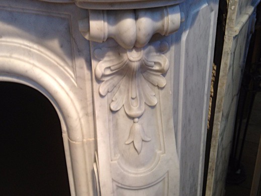 галерея старинных мраморных каминных порталов в стиле Людовика XV предметов декора и интерьера в Москве