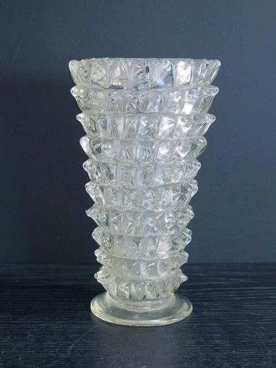 антикварная ваза из муранского стекла купить в Москве