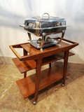 Antique Art-Deco serving trolley