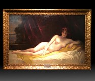 Antique painting "Nude"