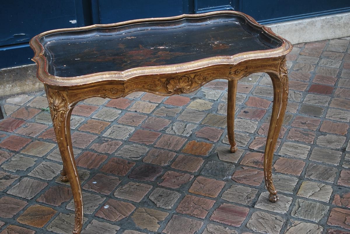 Chinoiserie Antique Table