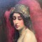Antique painting  of a naked woman