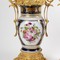 Antique pair of vases of Sevres manufactory