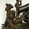 Антикварная скульптура «Артиллерийский расчет»