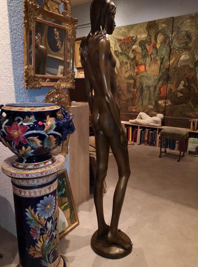 Large antique sculpture "Nude"