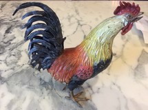 Antique sculpture "Vienna Rooster"