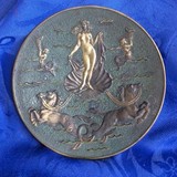 Antique plate "Birth of Venus"