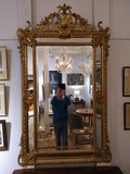 Antique Napoleon III mirror