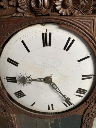 Antique comtoise clock