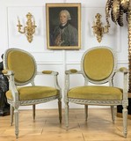 Antique armchairs