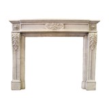 Antique fireplace portal